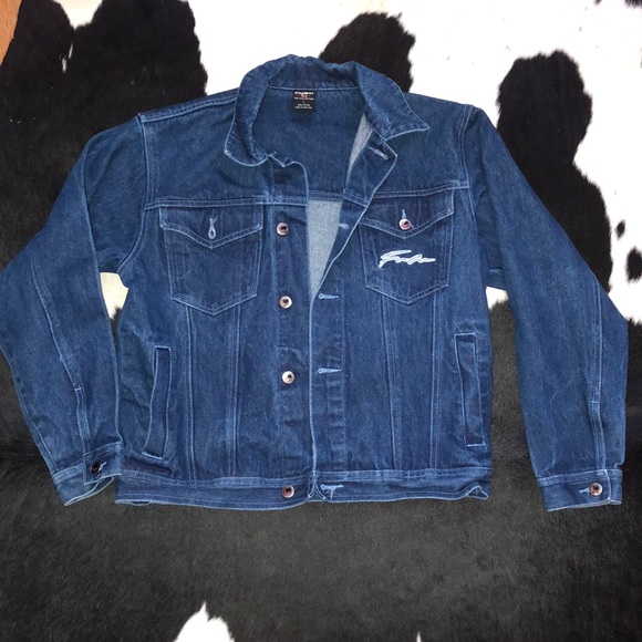 fubu denim jacket